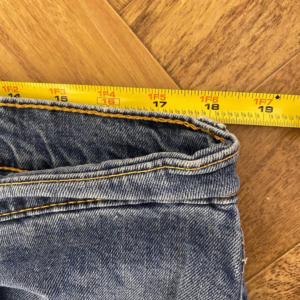 Levis 505 38x30 Mens Medium Wash Classic Straight Leg - Picture 4 of 6